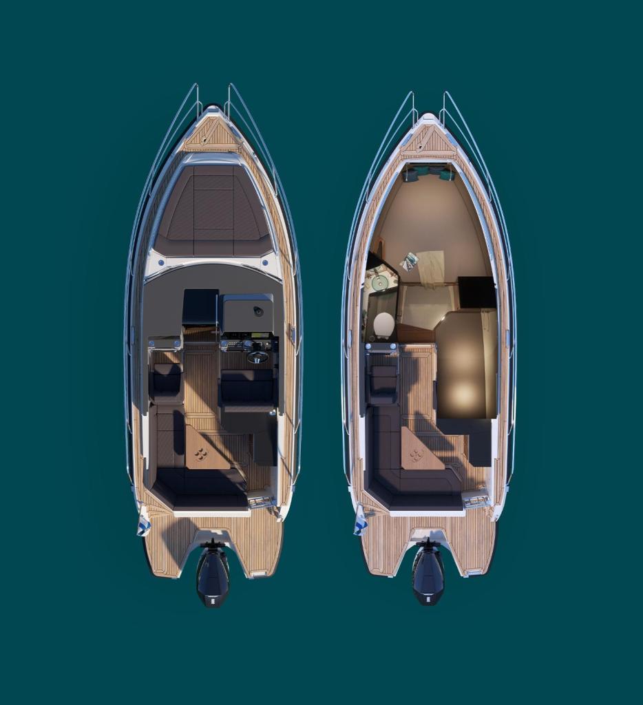 Layout Aquador 250 Hard Top