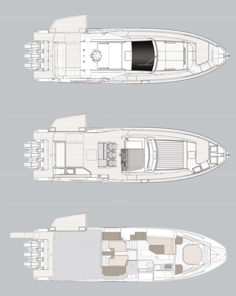 Layout Azimut Verve 48