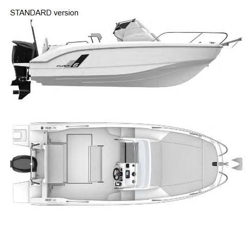 Layout Beneteau Flyer 6 SUNdeck