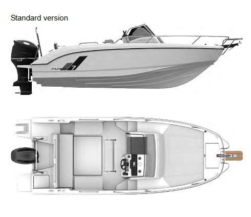 Layout Beneteau Flyer 7 SUNdeck