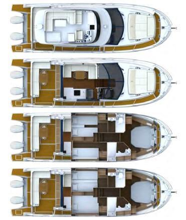 Layout Beneteau Antares 12