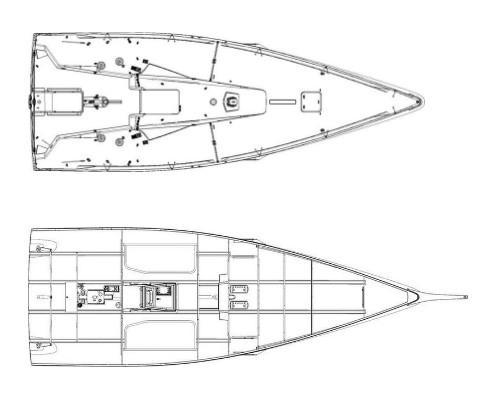 mise en page Beneteau Figaro Beneteau III