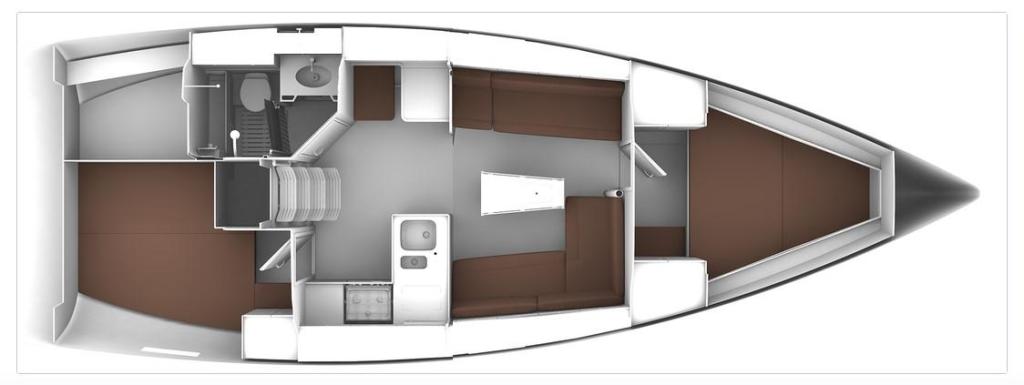 Layout Bavaria Cruiser 37