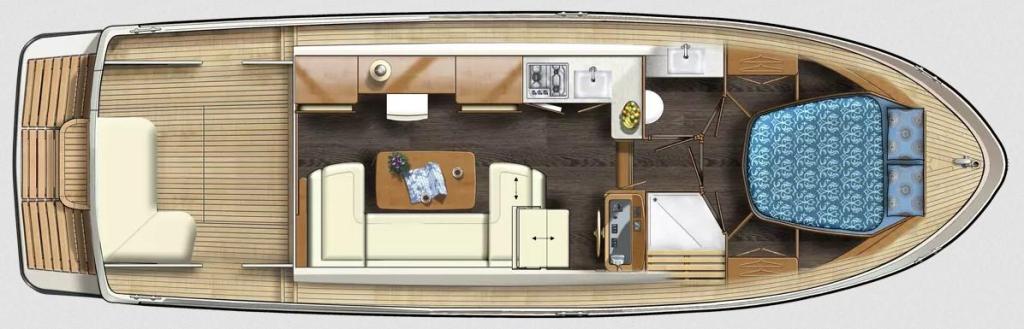 Layout Linssen Grand Sturdy 35.0 Sedan