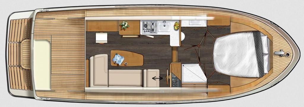 Layout Linssen 30 SL Sedan