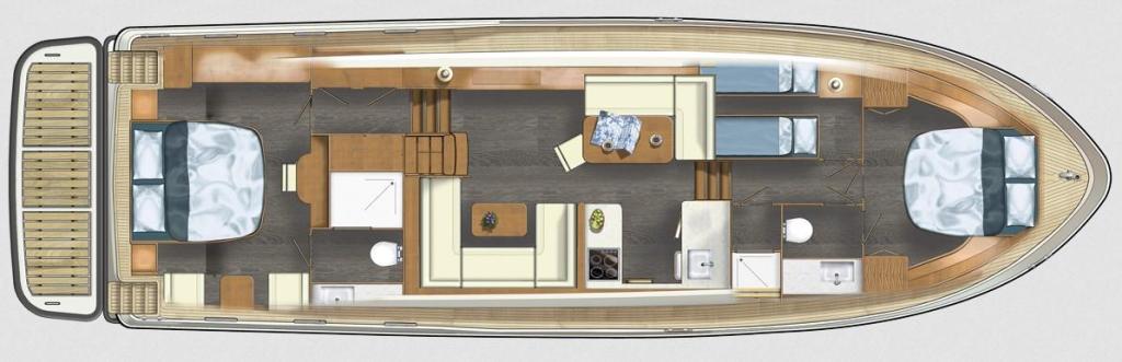 Layout Linssen 55 SL AC Variotop