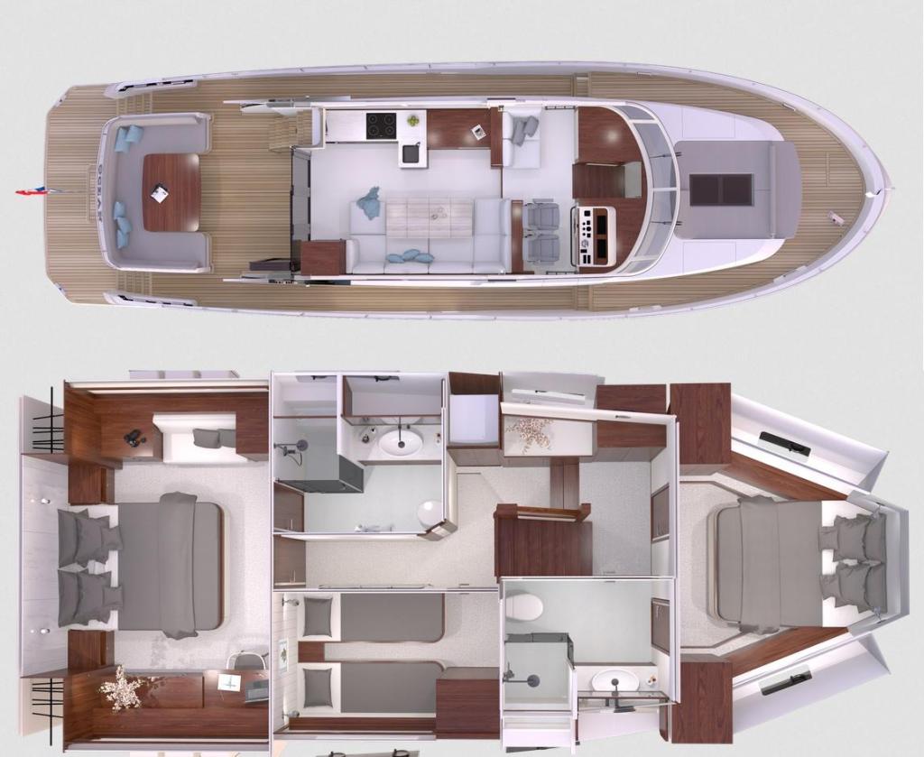 mise en page Boarnstream Boarncruiser 58 Ocean – Flybridge