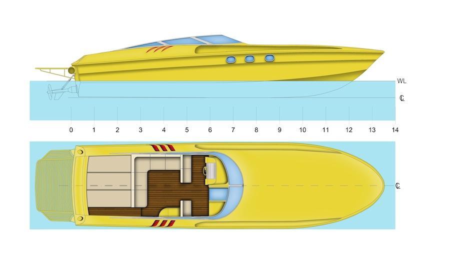 Layout Magnum 44' Banzai