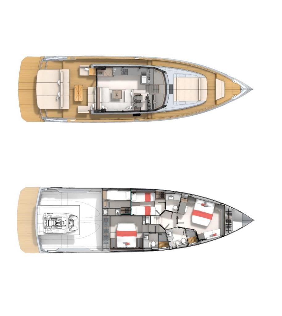 mise en page Pardo Yachts GT65