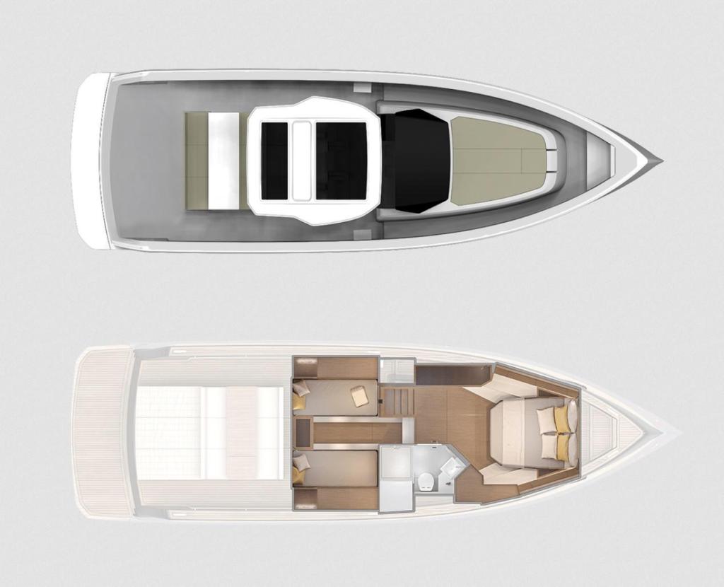 mise en page Pardo Yachts P43
