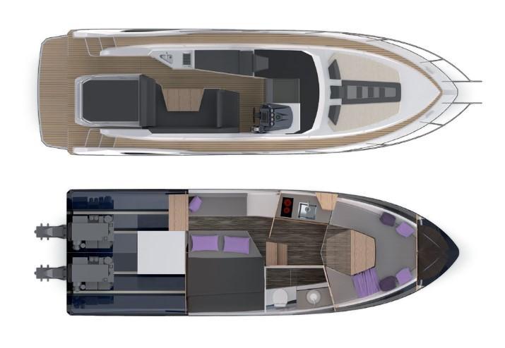 Layout Galeon 305 HTS