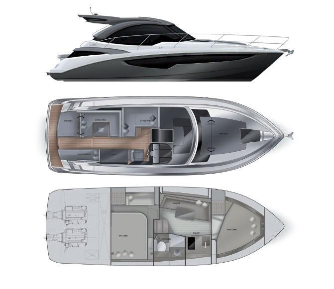 mise en page Galeon 335 HTS