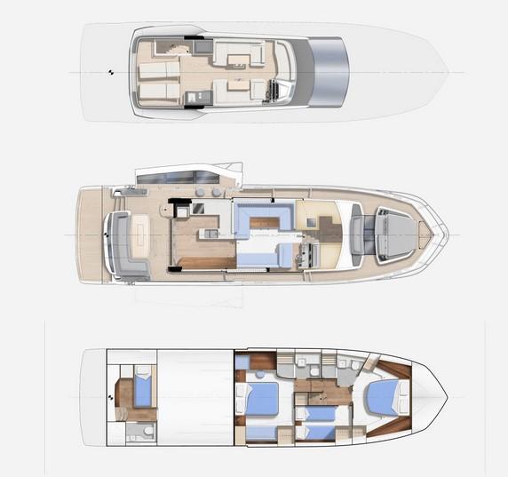 Layout Galeon 560 Fly