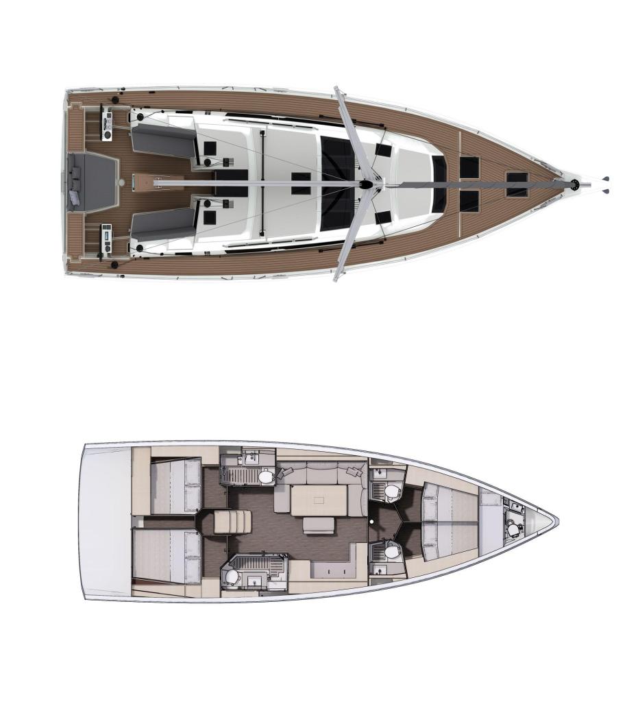 Layout Dufour 470