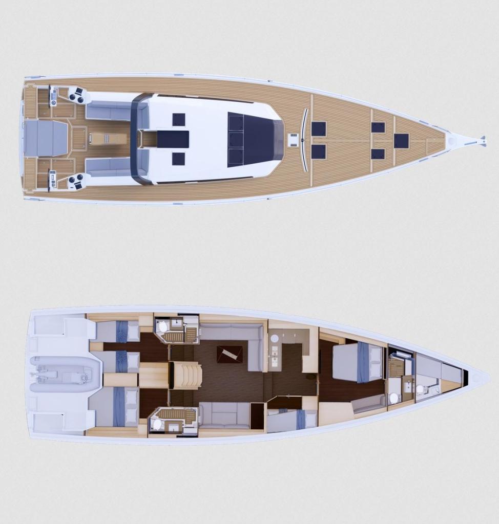 Layout Dufour 61