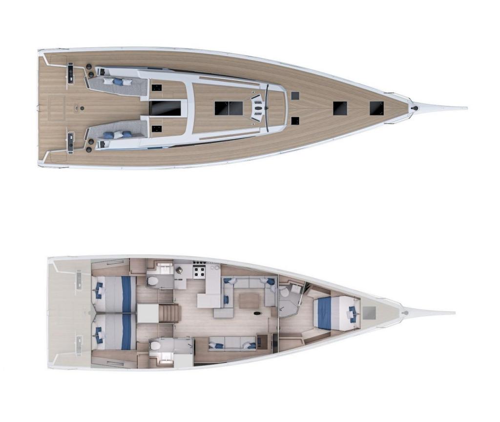 Layout Grand Soleil GS 52