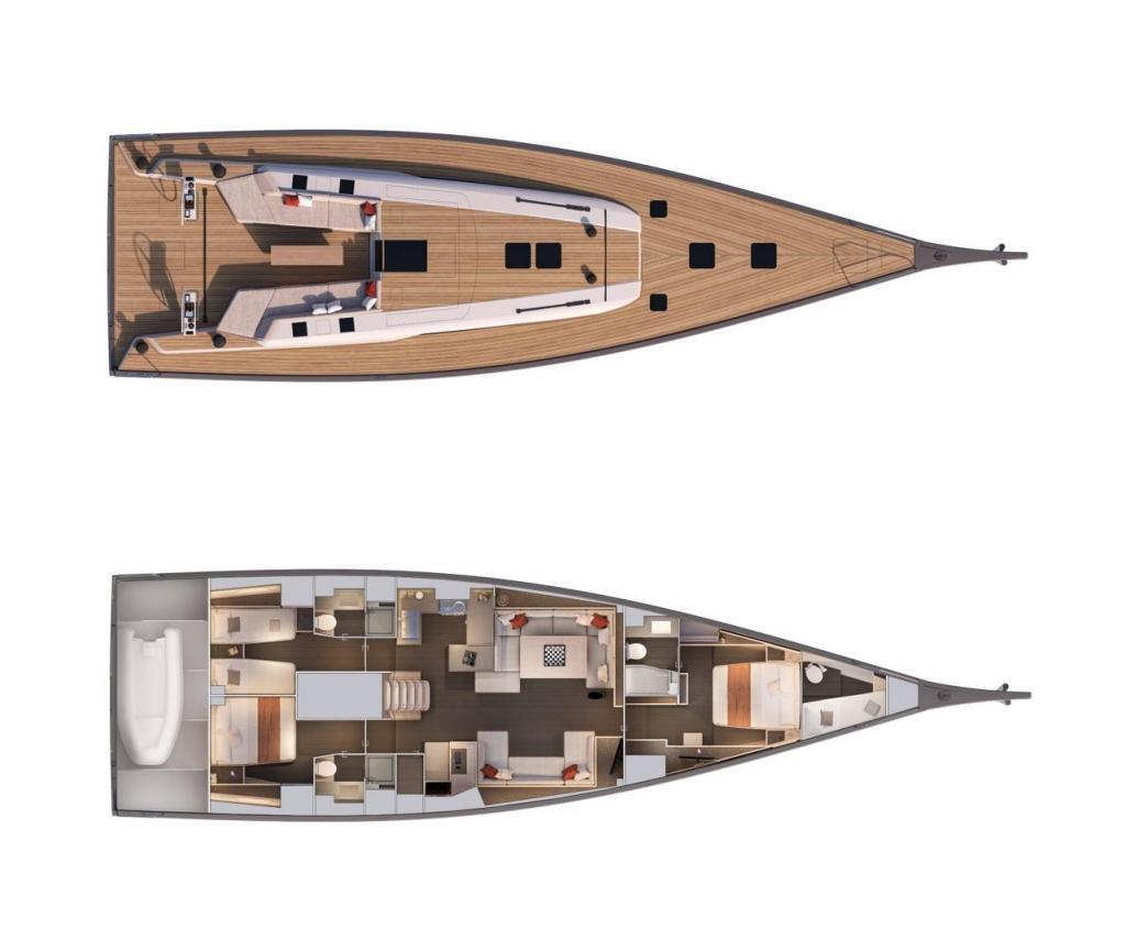 Layout Grand Soleil GS 65