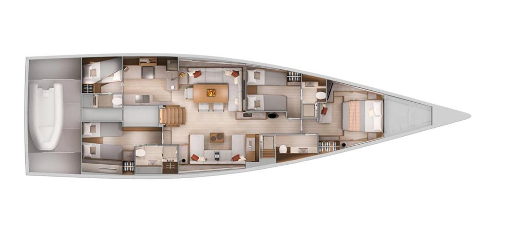 Layout Grand Soleil GS 72