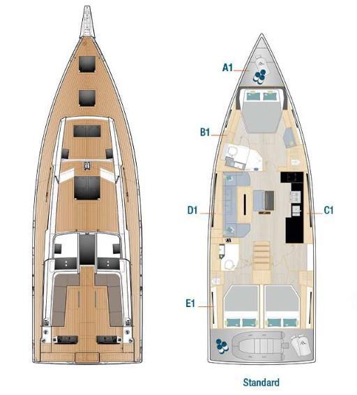 Layout Hanse 510