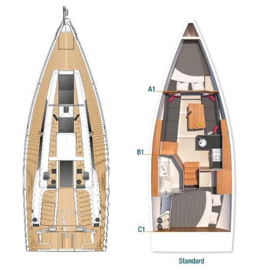 Layout Hanse 315