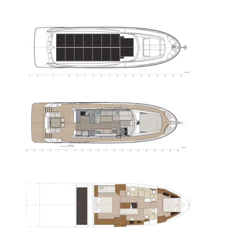 Layout Greenline 58 Coupe