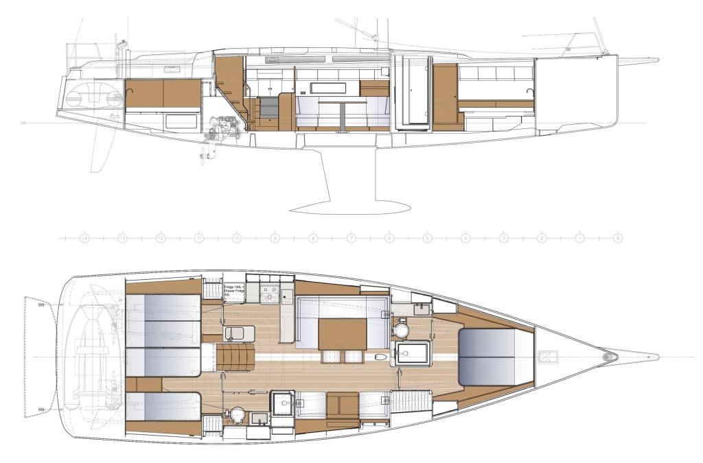 Layout Nautors Swan Swan 48MKII