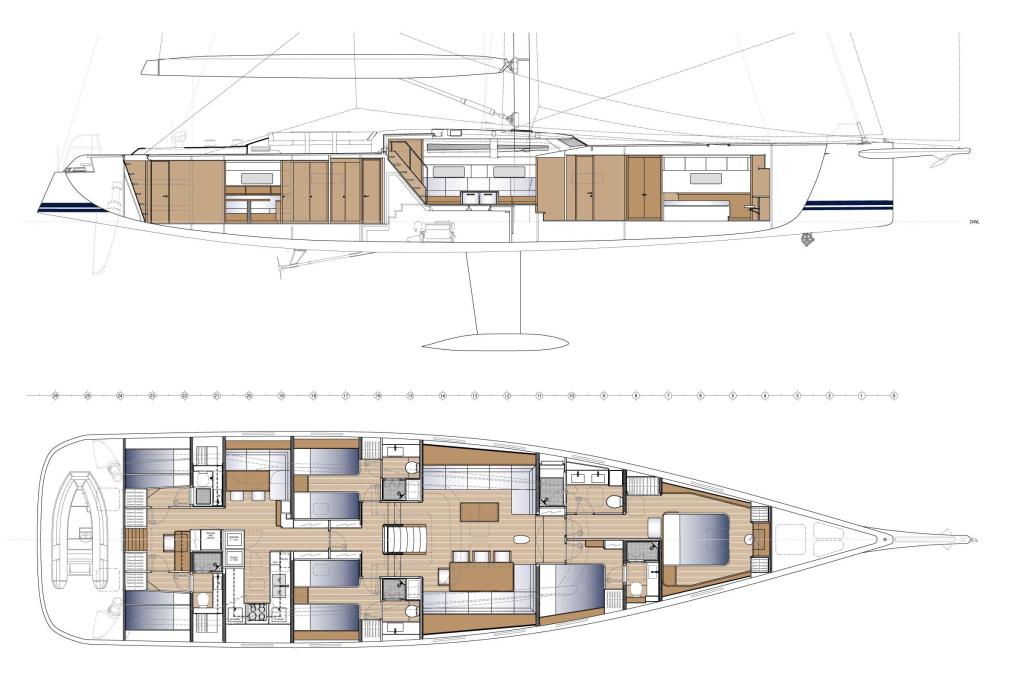 Layout Nautors Swan Swan 88