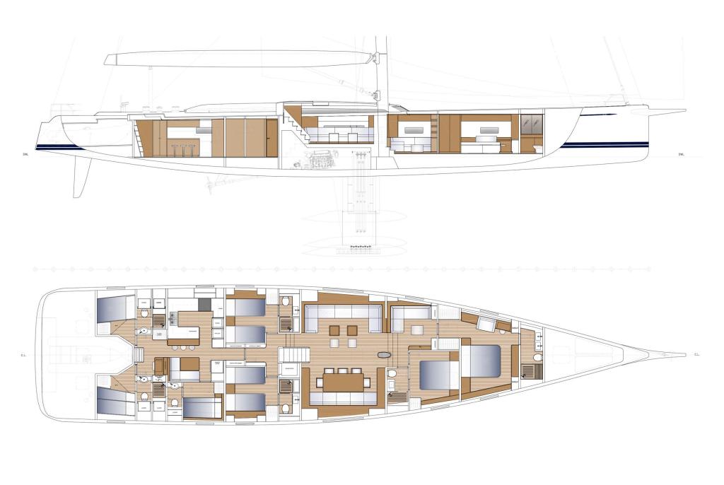 Layout Nautors Swan Swan 108