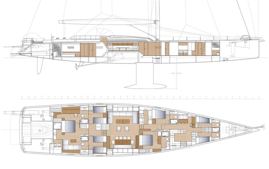 Layout Nautors Swan Swan 120