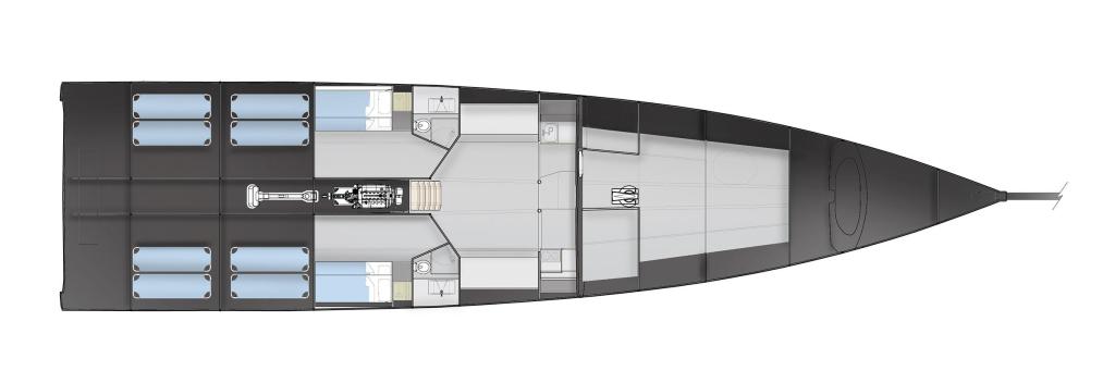 Layout Nautors Swan ClubSwan 80