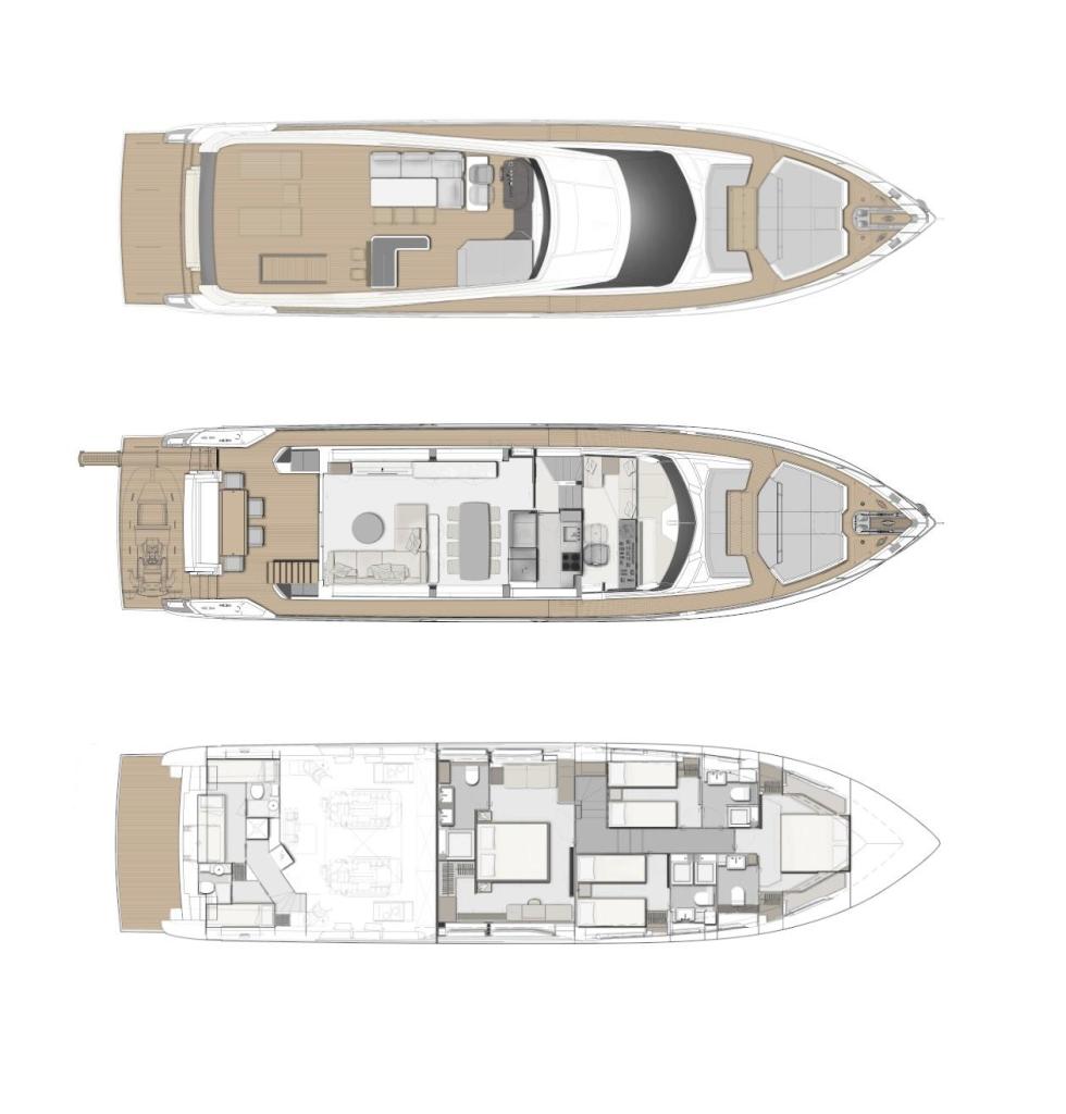Layout Ferretti 780