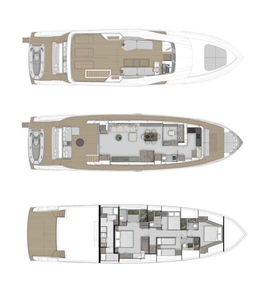 Layout Ferretti Infynito 80