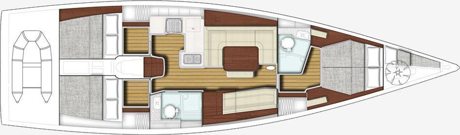 mise en page X-Yachts Xp 50