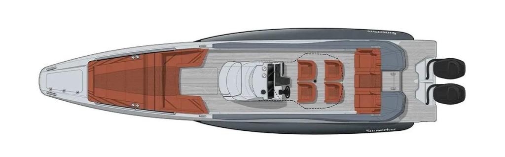 Layout Sunseeker Hawk 38
