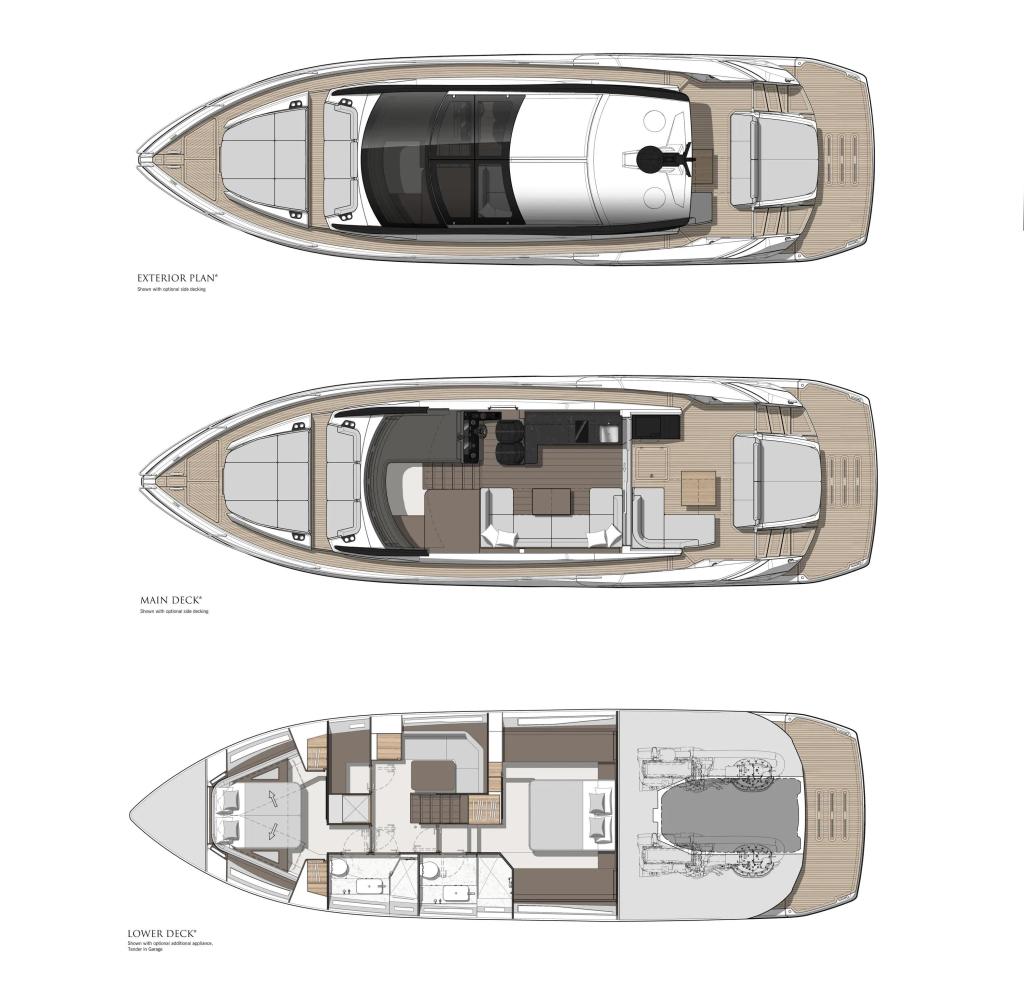 Layout Sunseeker Predator 55