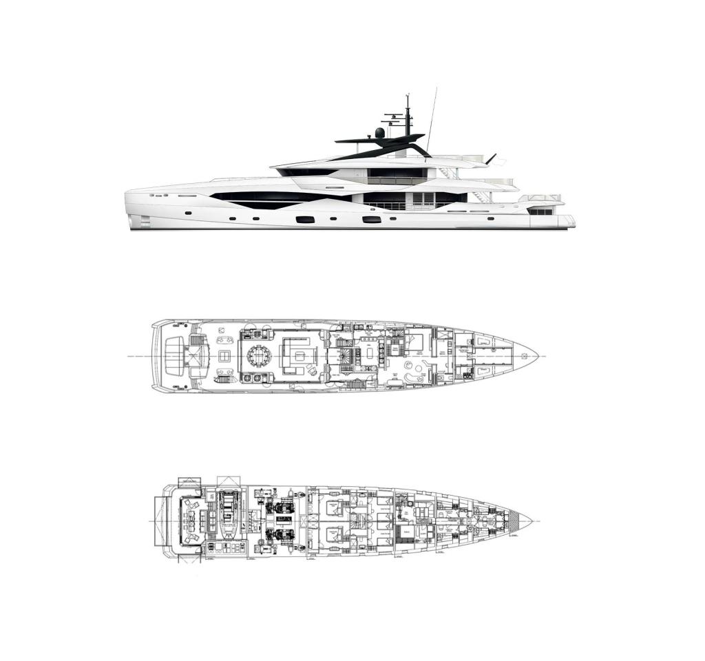 Layout Sunseeker 50M Ocean