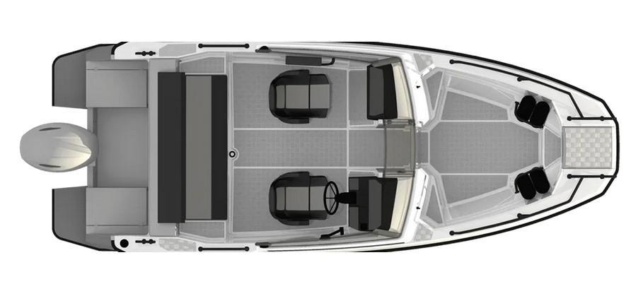 Layout Finnmaster Open Boat Husky R6