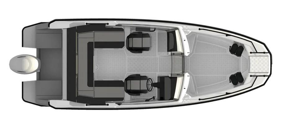 Layout Finnmaster Open Boat Husky R7