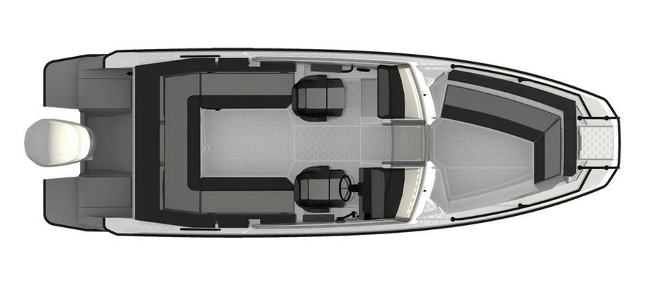 Layout Finnmaster Open Boat Husky R8