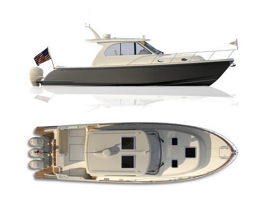 Layout Hinckley Sport Boat 40X
