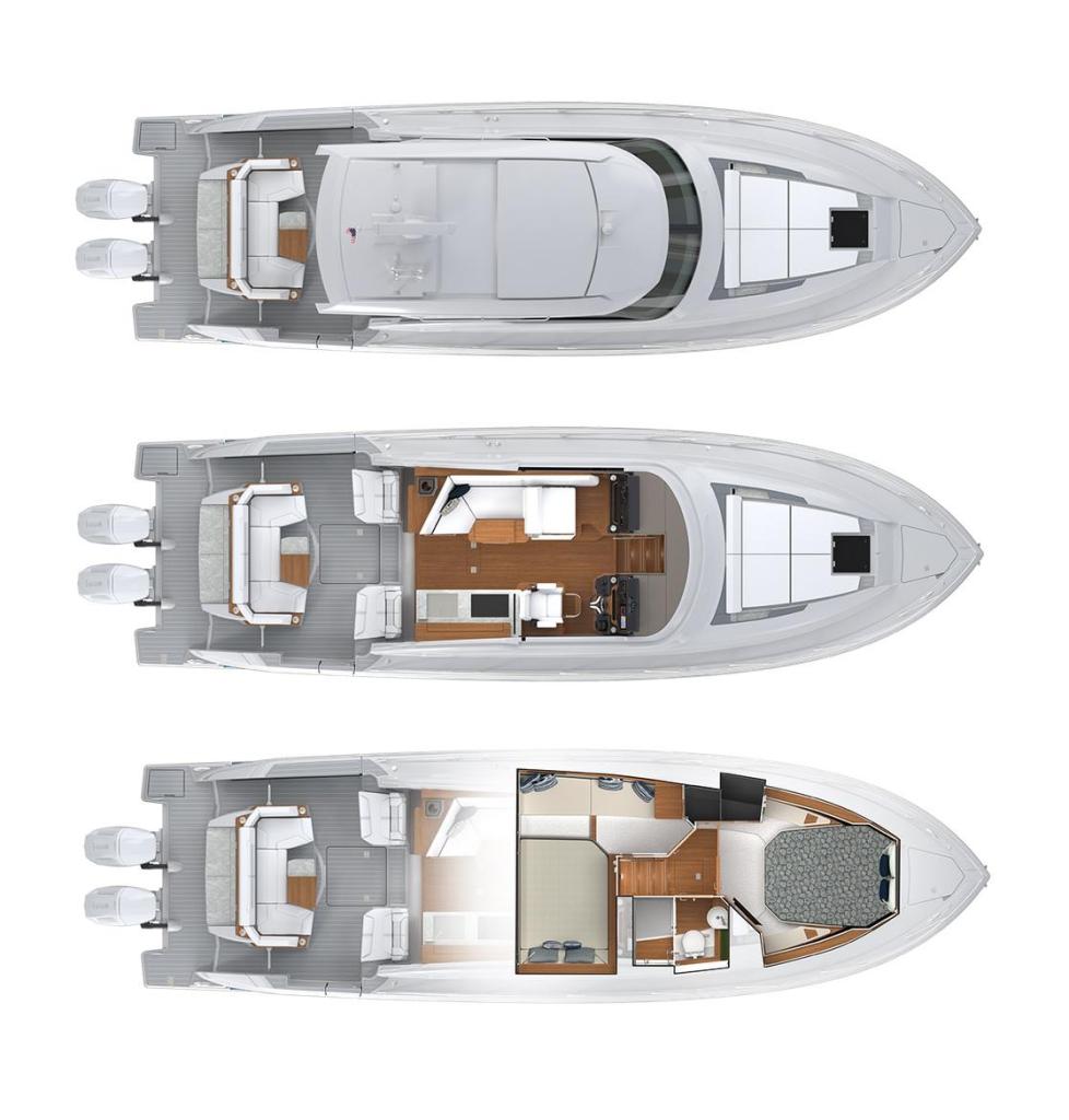Layout Tiara 43 LE