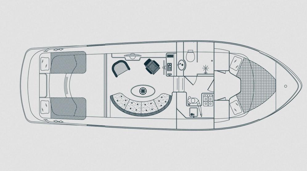 Layout Pikmeerkruiser 40’ Long Roof