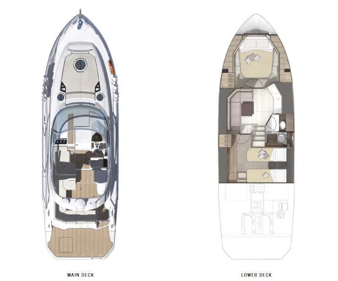 Layout Cranchi Z35