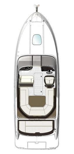 Layout Sea Ray Sun Sport 250