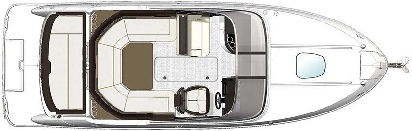 Layout Sea Ray Sun Sport 250