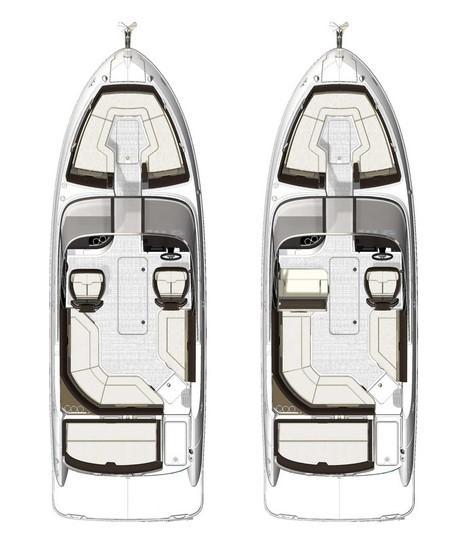 Layout Sea Ray SLX 250