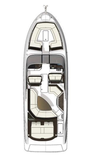 mise en page Sea Ray SLX 310
