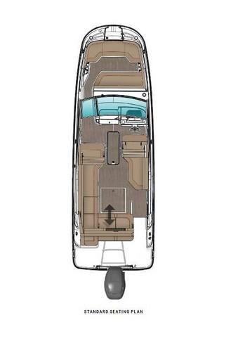 Layout Sea Ray SDX 250 Outboard