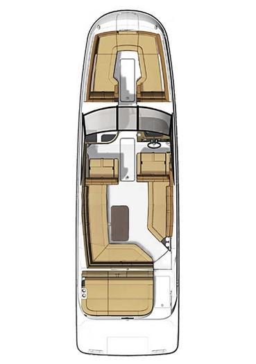 mise en page Sea Ray SDX 270