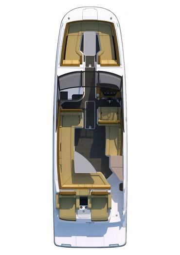 Layout Sea Ray SDX 290